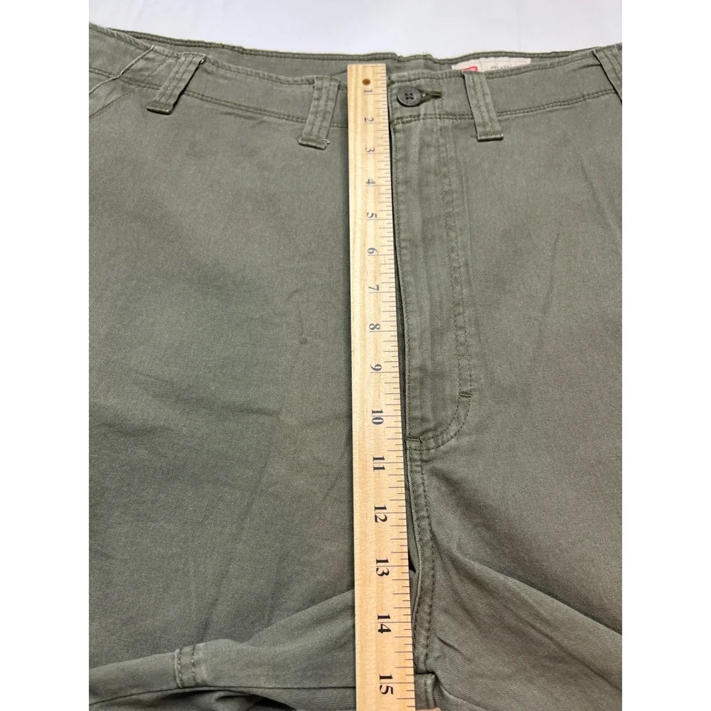 Wrangler Cargo Shorts Men 48 Green Relaxed Fit Natural Waist G6CXWOH Utility G18